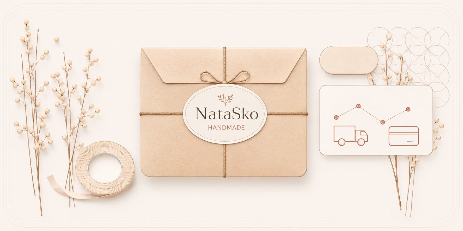 NataSko Handmade brand mood