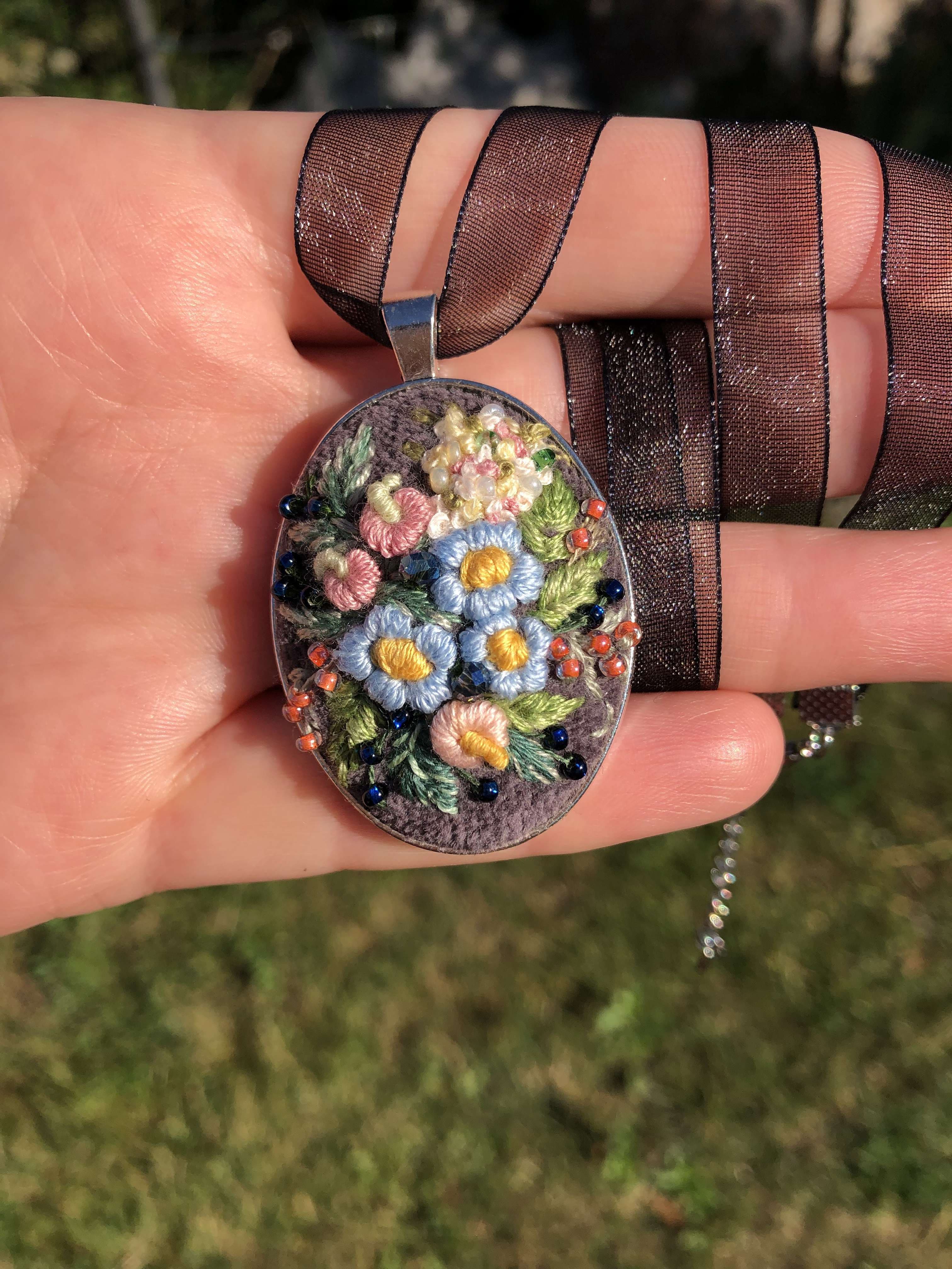 Сутінковий сад — Сріблясті без рамки NataSko Handmade