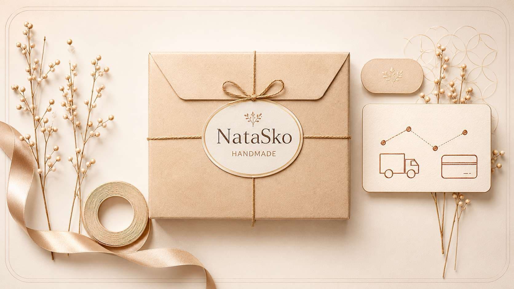 Пакування, доставка та оплата NataSko Handmade